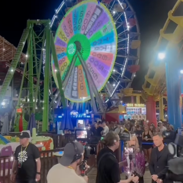 Maggie Sajak - IG Post - Santa Monica Pier