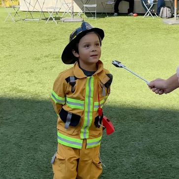 Halloween Trick or Treater - Firefighter - Wheel of Fortune